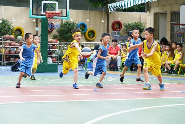 华蒙星杯全国幼儿园篮球赛广州赛区首轮淘汰赛