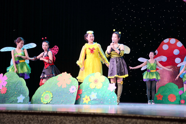 童话剧《小青虫的梦》(教师版)-金戈幼儿园