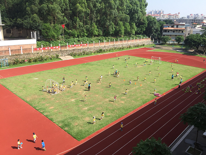 均安中心幼儿园与富教小学幼小衔接活动——"我们去参观小学咯!