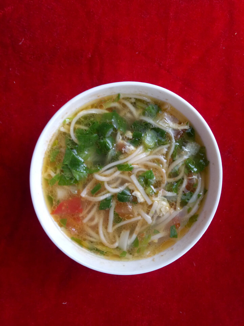 早点:三鲜面条